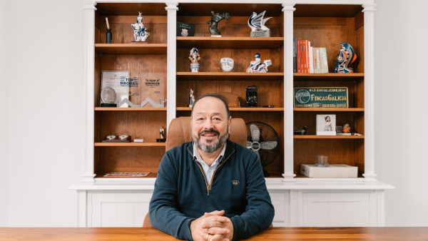 Amador Muñoz, responsable de Fincas Galicia.