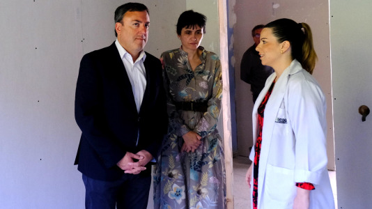 El también presidente de la Diputación, en O Confurco